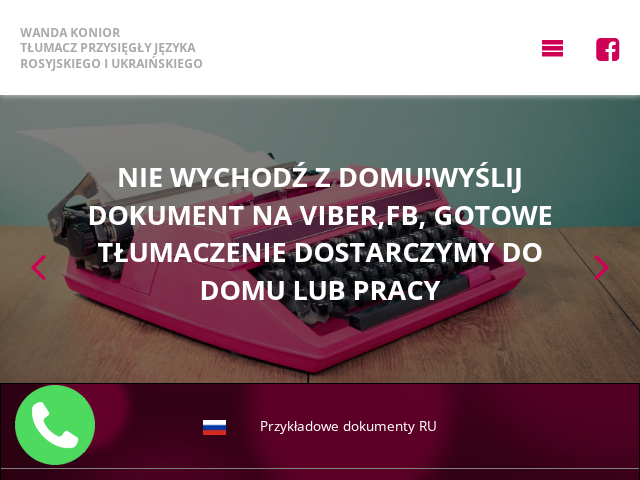 Certyfikowany ekspert ukraiński i rosyjski Kraków – Wanda Konior